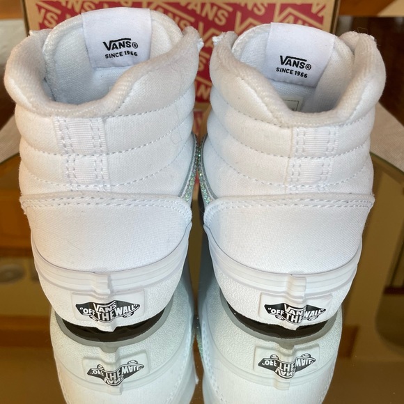 Vans - Custom Bling - Youth,  Ward-Hi size 13 - Picture 11 of 15